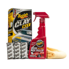Meguiar's botella de Quik Detailer para lubricar pintura y facilitar el claying