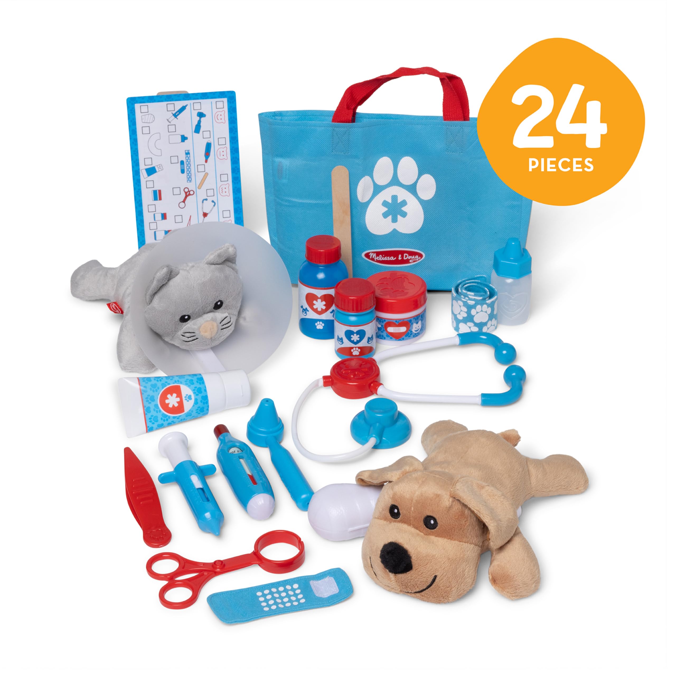Melissa & Doug estetoscopio de juguete detalle, fomenta exploración segura