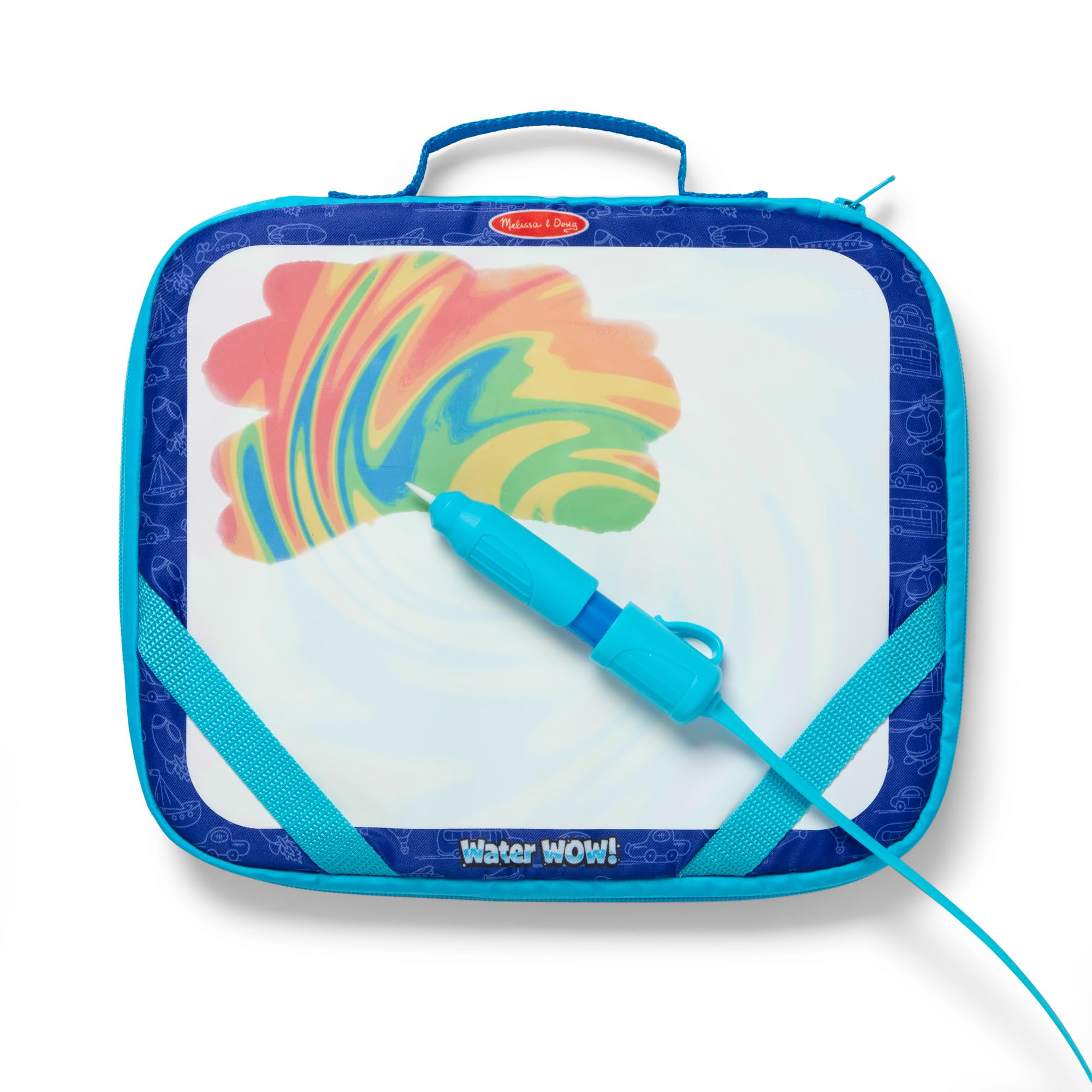 Melissa & Doug estuche frontal compacto, fácil transporte y organización