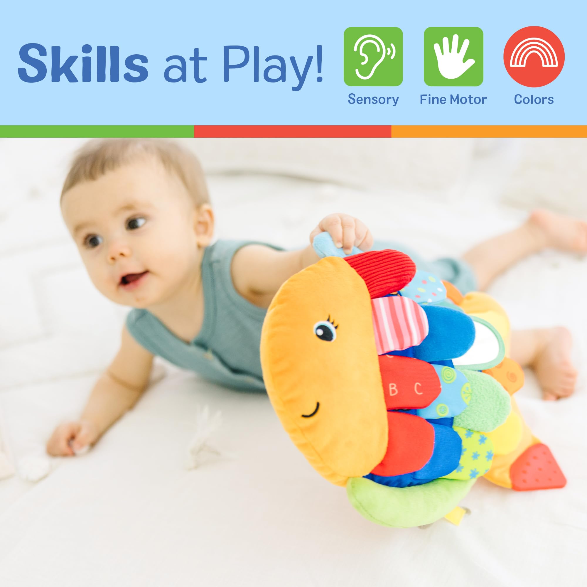 Melissa & Doug costuras reforzadas y telas suaves para uso seguro diario