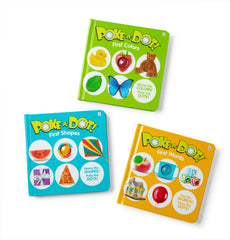 Melissa & Doug detalle de páginas de cartón grueso, indica durabilidad para niños