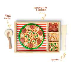 Melissa & Doug cortador y espátula de juguete, herramientas para juego realista