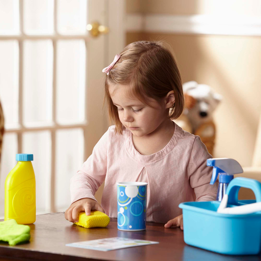 Melissa & Doug raspador de goma primer plano, limpia superficies sin riesgos