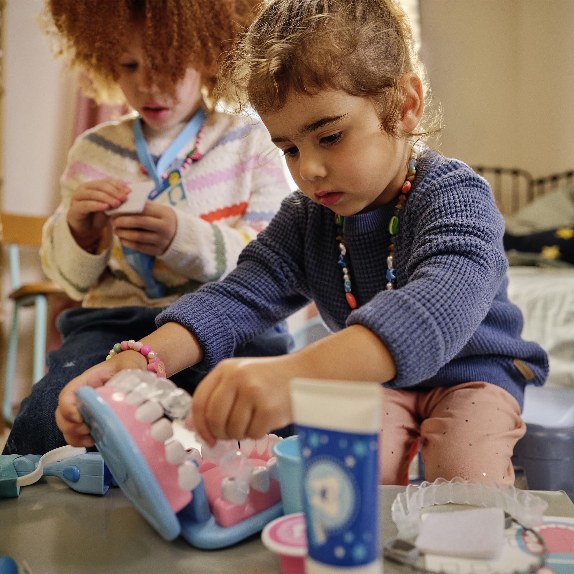 Melissa & Doug dientes sobredimensionados con muelas extraíbles para práctica segura