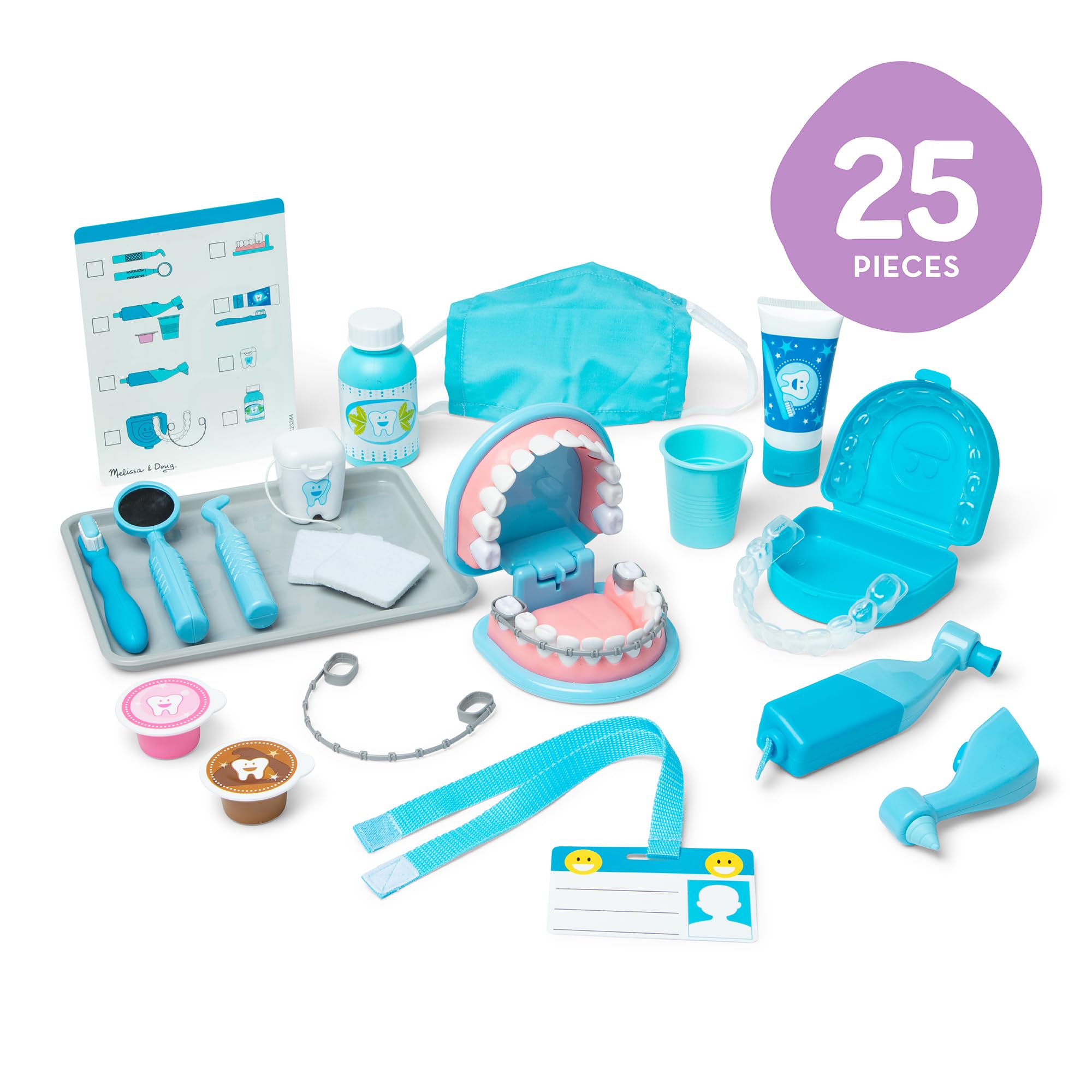 Melissa & Doug herramientas grandes sostenidas por manos pequeñas para agarre seguro
