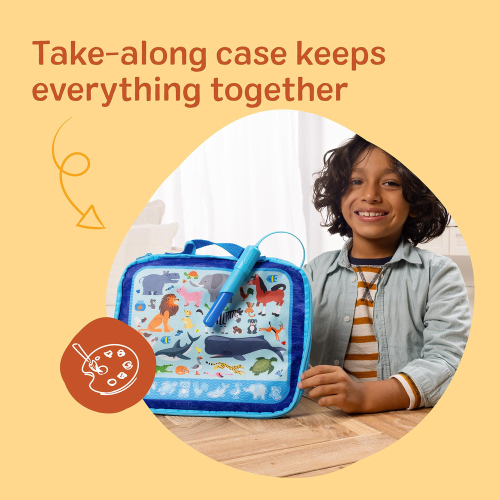 Melissa & Doug tarjeta de mascotas con guía de dibujo, mejora motricidad fina