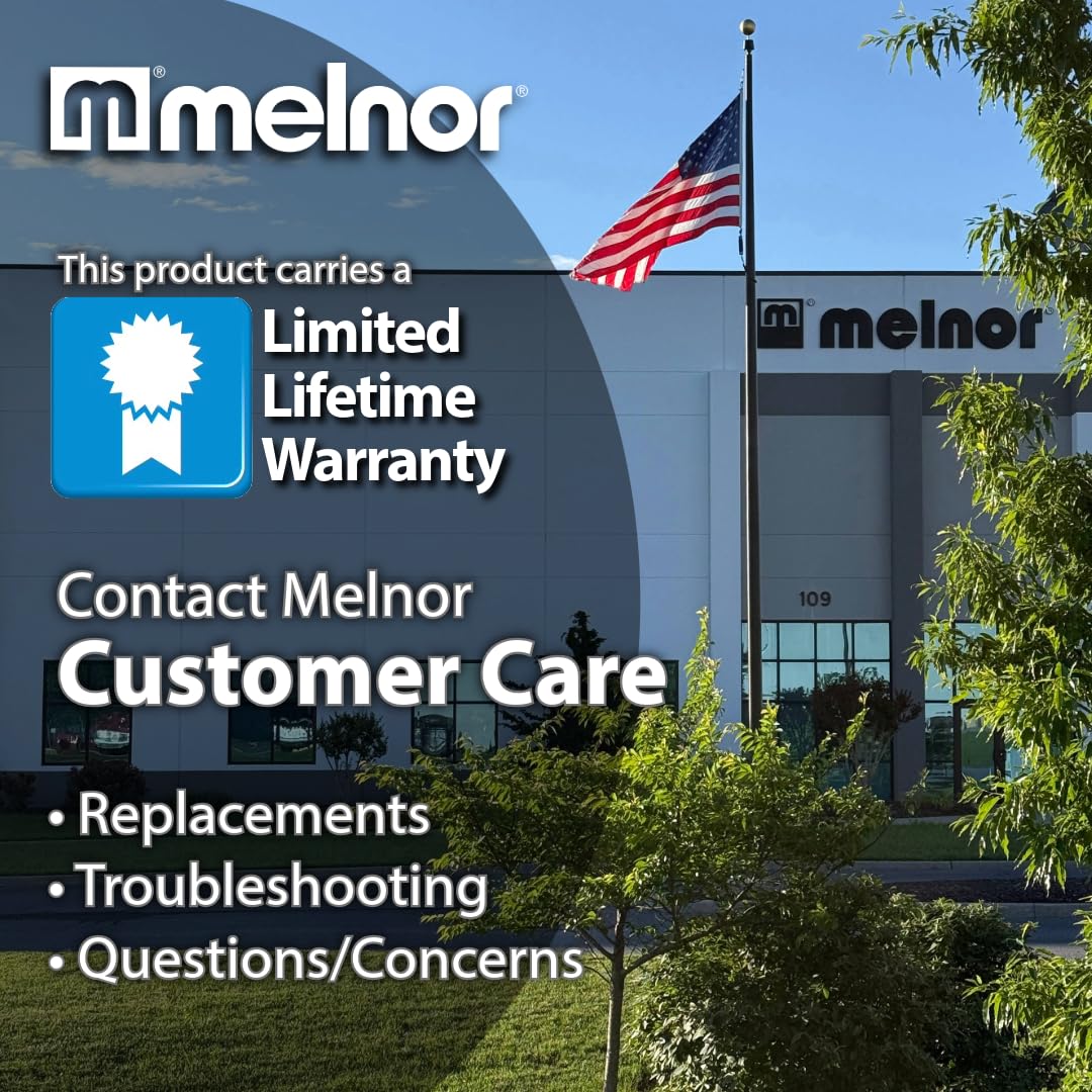 Melnor MiniMax Turbo QuickConnect facilitando cambio rápido de herramientas