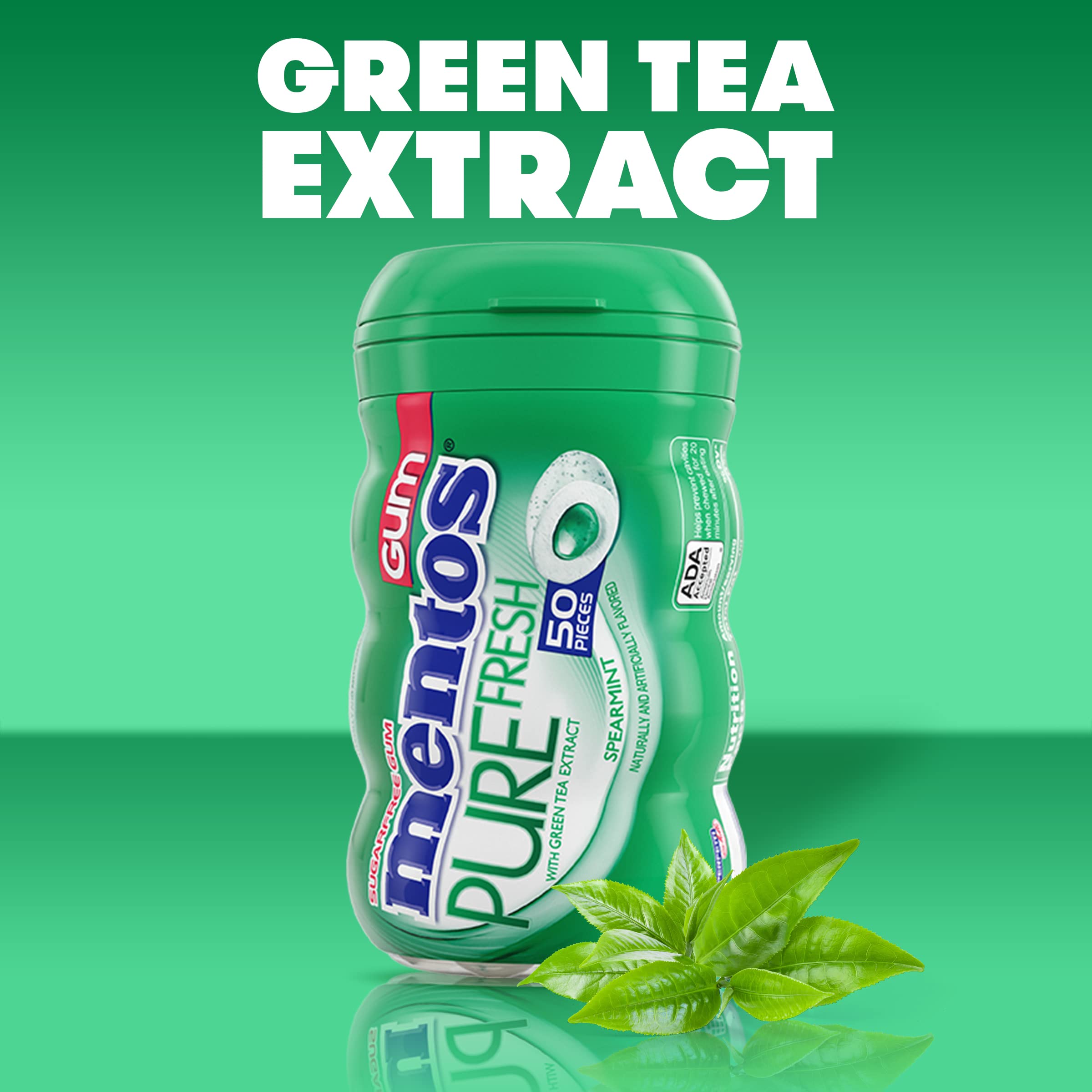 MENTOS botella abierta con 50 piezas que facilita recarga