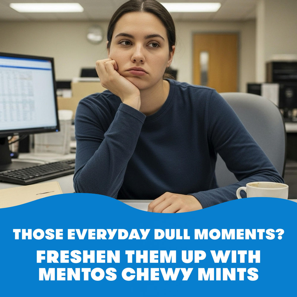 Rollo Mentos sostenido en mano, Mentos tamaño cómodo y portátil