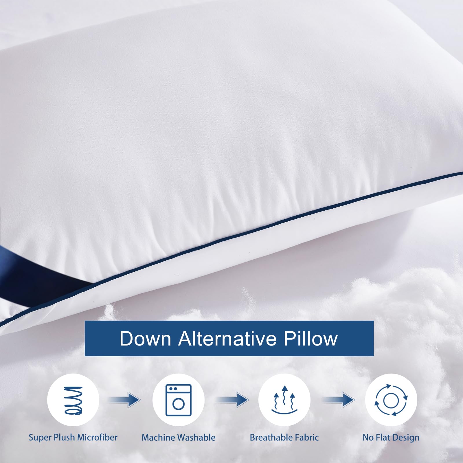 Meoflaw detalle de microfibra suave, funda transpirable y elegante