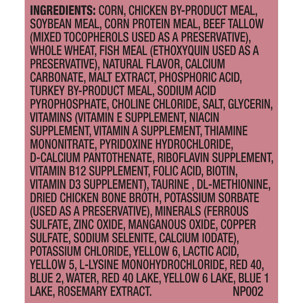 Meow Mix ingredientes y proteína de calidad para soporte muscular