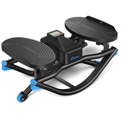 MERACH vista frontal del stepper mostrando diseño compacto y estable