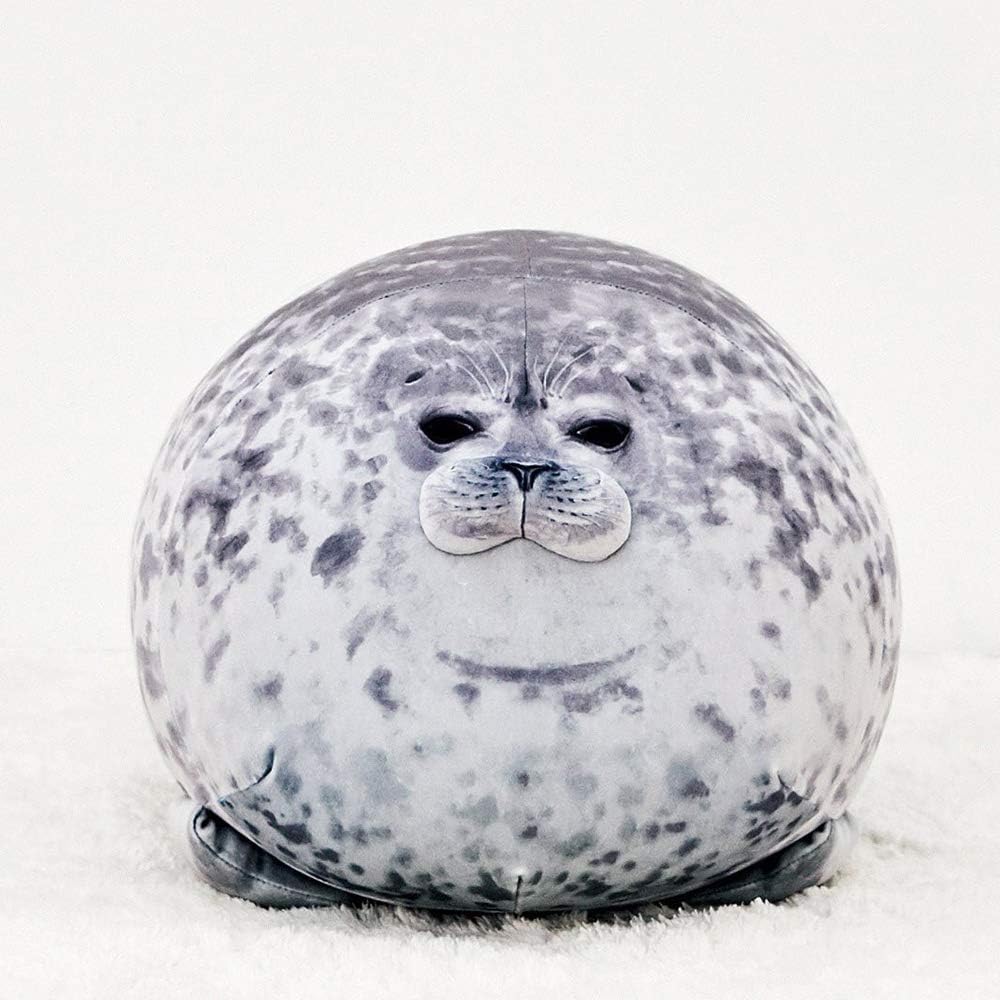 MerryXD seal pillow styled on sofa adding cozy décor and support