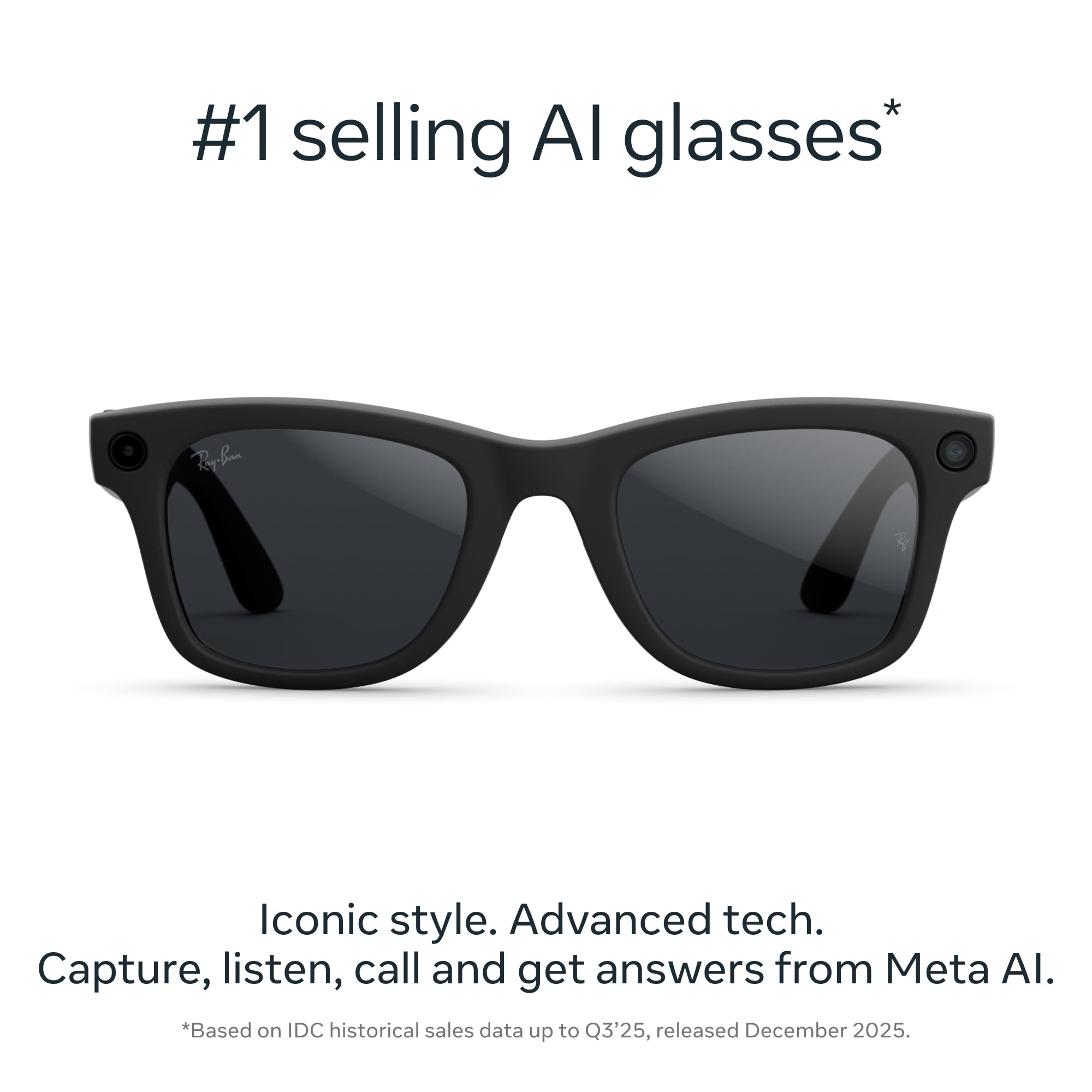 Meta Ray‑Ban lente Transitions detalle mostrando adaptación de luz para confort visual
