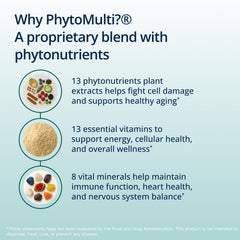 Metagenics PhytoMulti primer plano de la textura de la tableta, formulación limpia y compacta