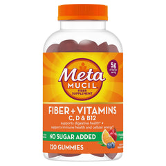 Metamucil frente del empaque mostrando envase y beneficios visibles