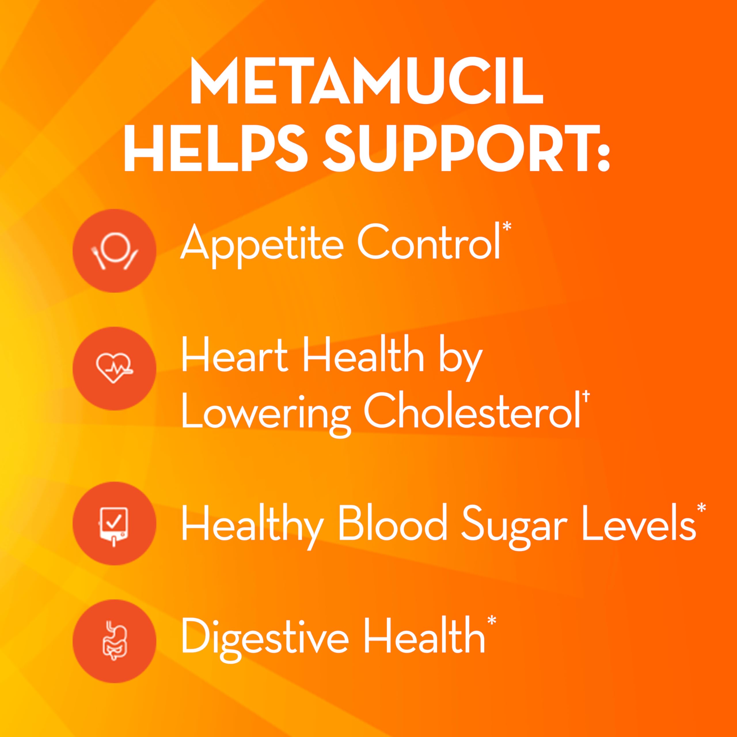 Metamucil polvo de psyllium textura cercana para mezclar fácilmente