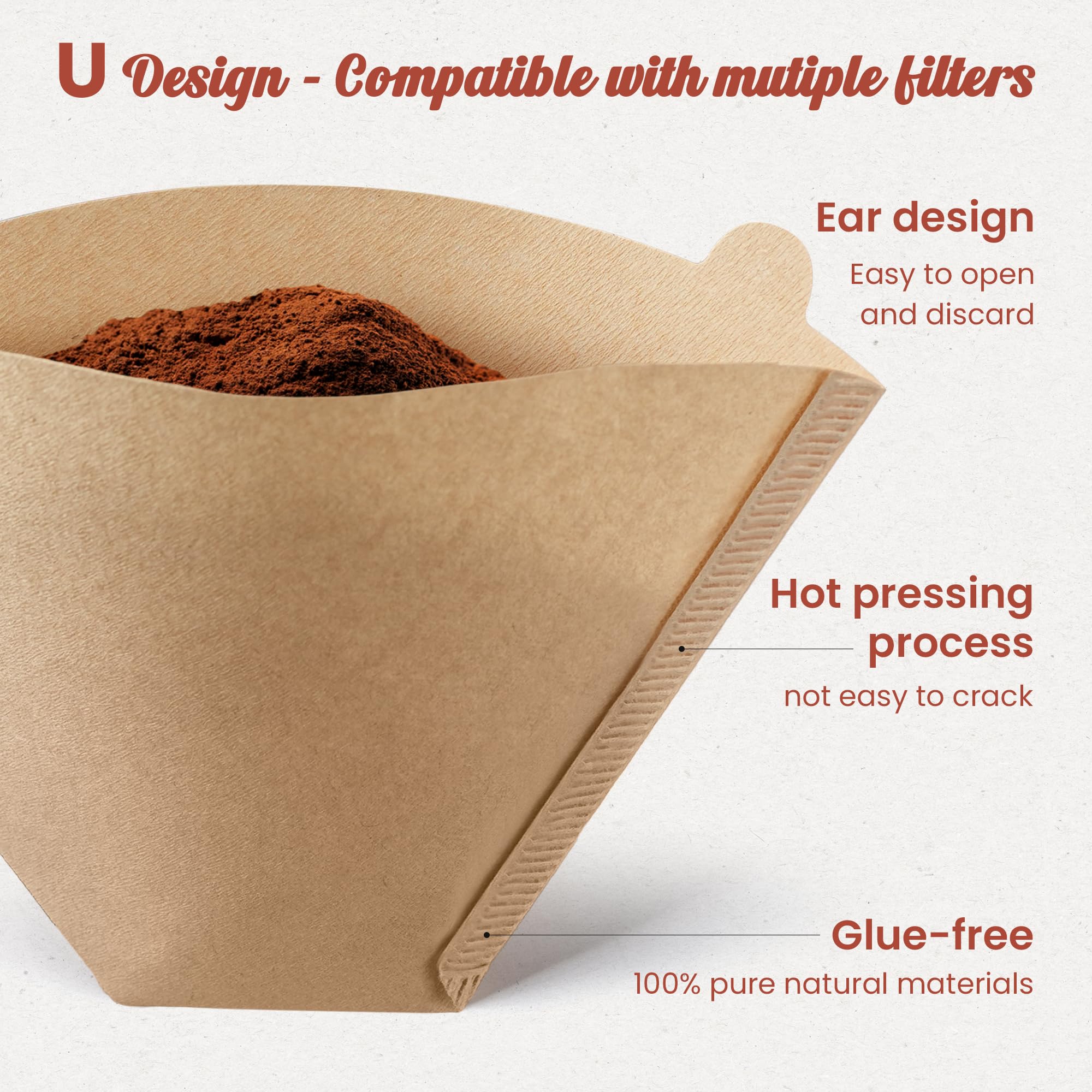 Metflavor comparación de tamaño con taza, encaje compatible y práctico