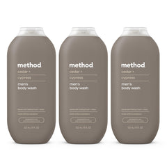 Method frente del envase mostrando diseño y volumen, limpieza eficaz
