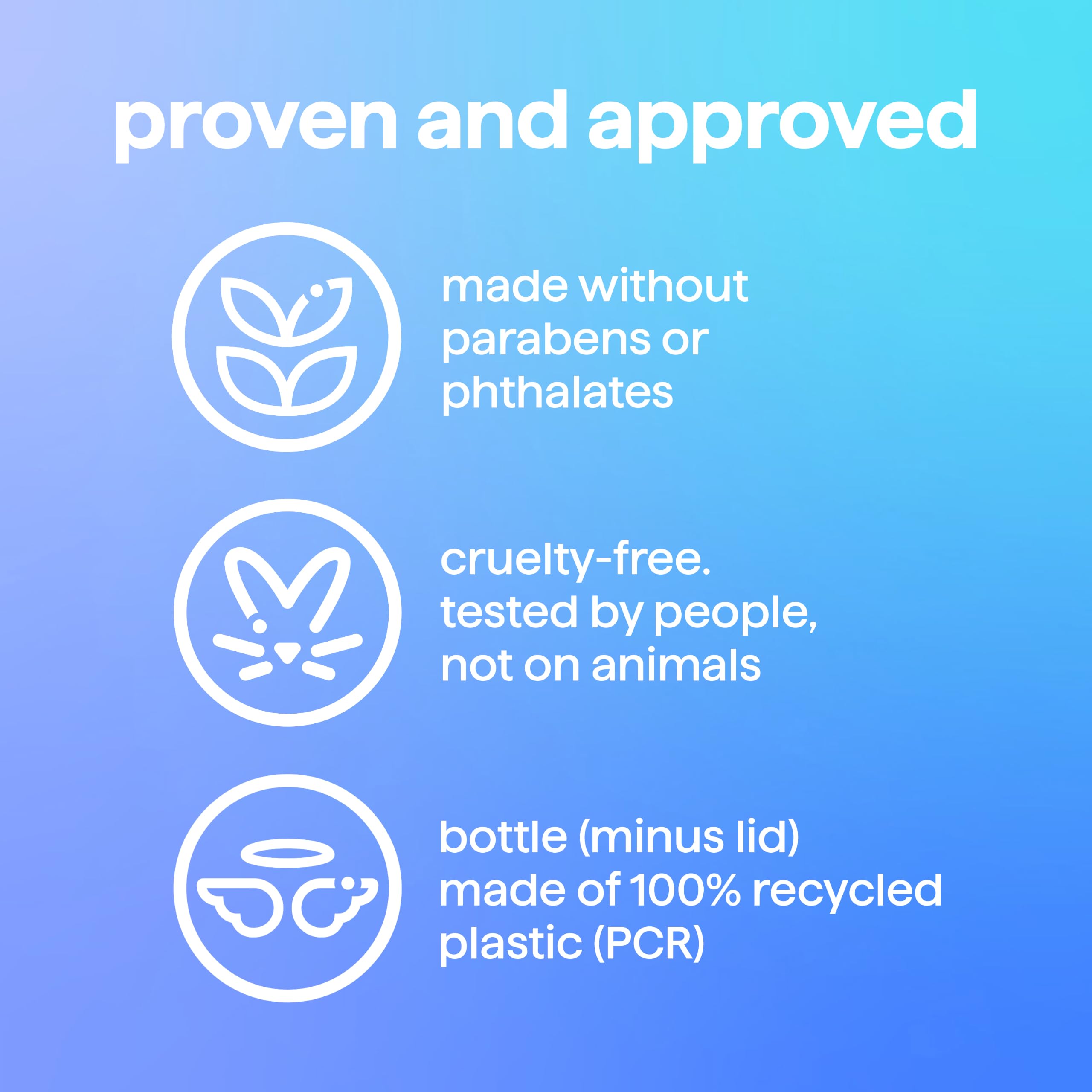 Method comparación de tamaño con botella estándar para rendimiento