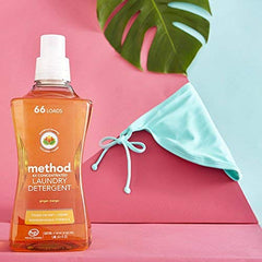 Method gota de detergente concentrado mostrando textura y acción eficaz