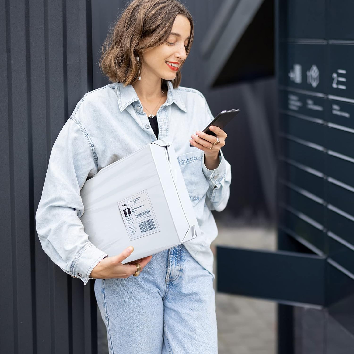 METRONIC escena lifestyle con envío online para tiendas de moda