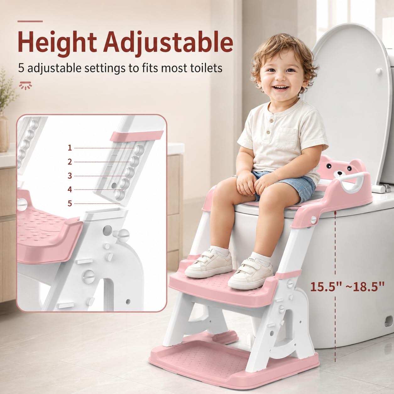 MeuLife transformado en escalón para alcanzar el lavabo
