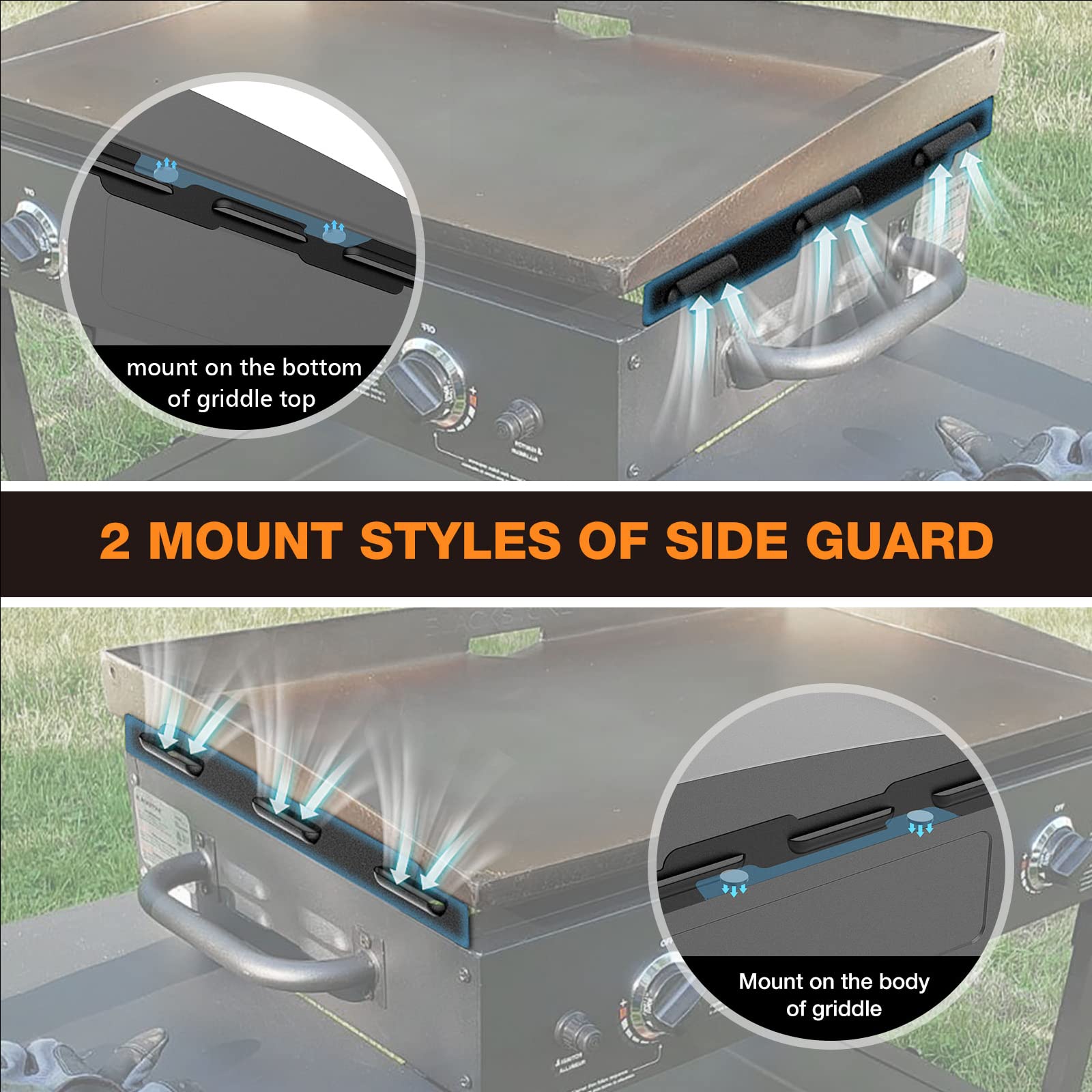 MeWeBlue magnet and edge detail showing secure attachment benefit