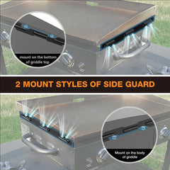 MeWeBlue magnet and edge detail showing secure attachment benefit