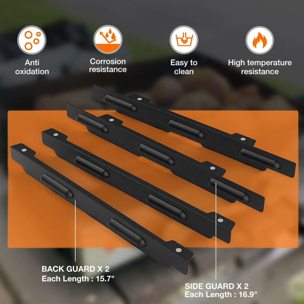 MeWeBlue folded guards in carry case illustrating compact transport benefit