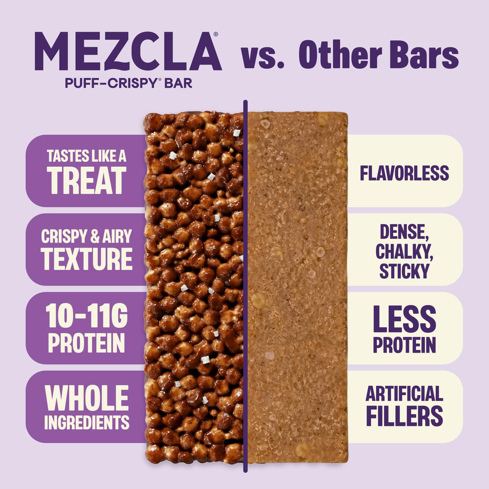 Mezcla open pack displaying flavor assortment for easy sampling benefit