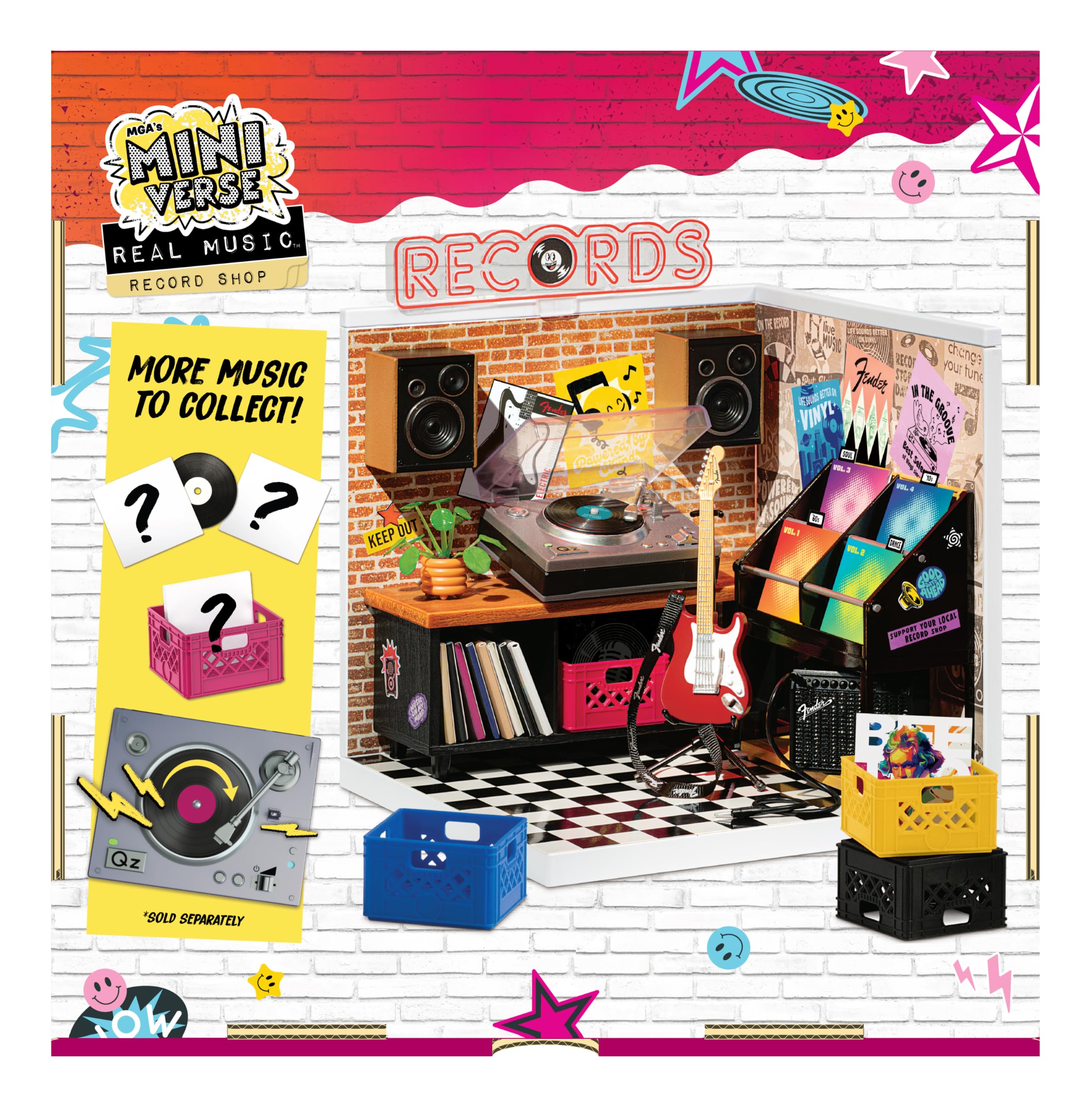 MGA's Miniverse posters y pegatinas que permiten temáticas variadas en la tienda