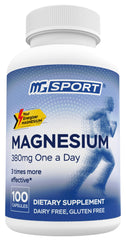 MgSport envase frontal mostrando diseño y beneficio de dosis simple