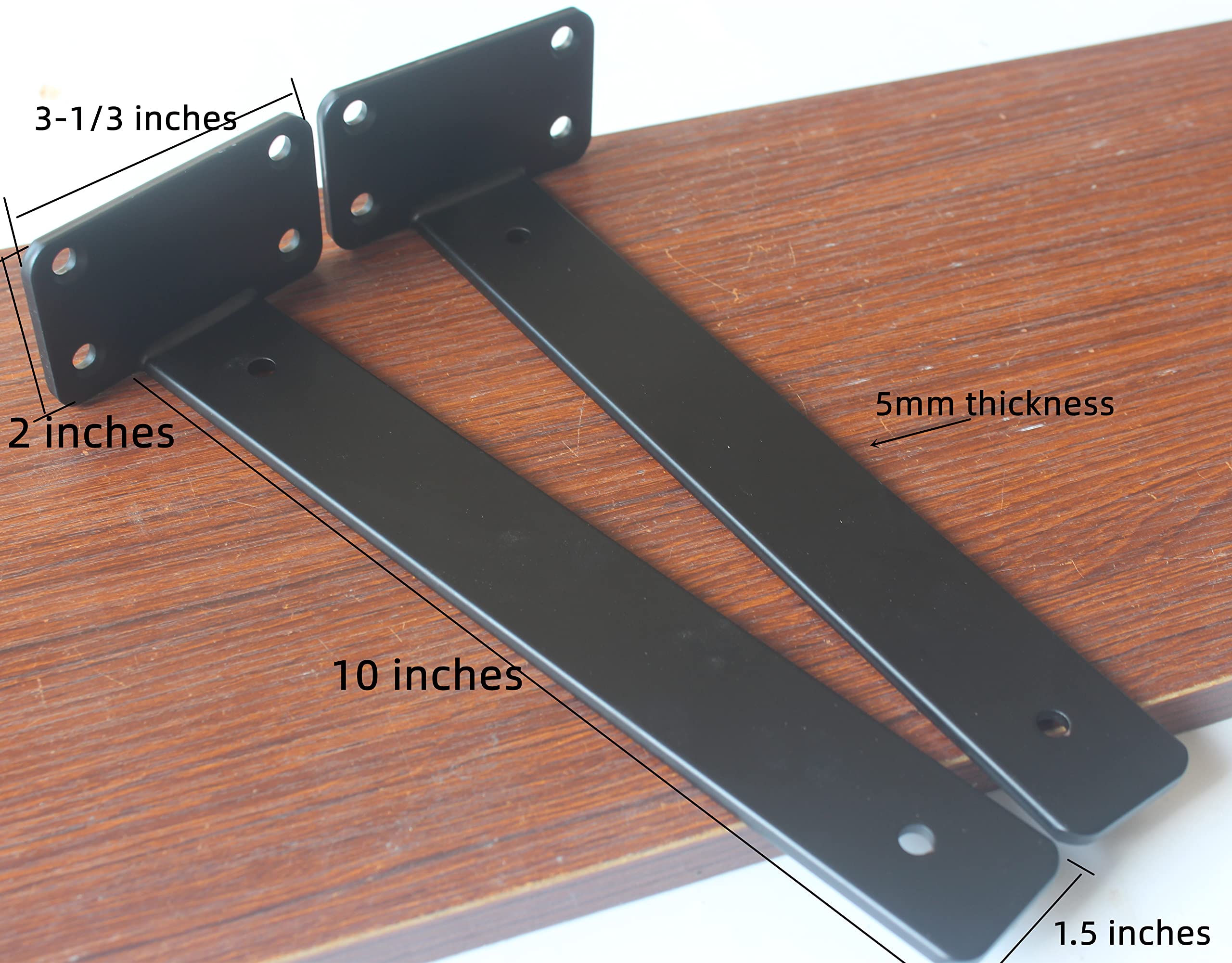 MHMYDZ primer plano del espesor 5 mm del soporte, garantiza rigidez