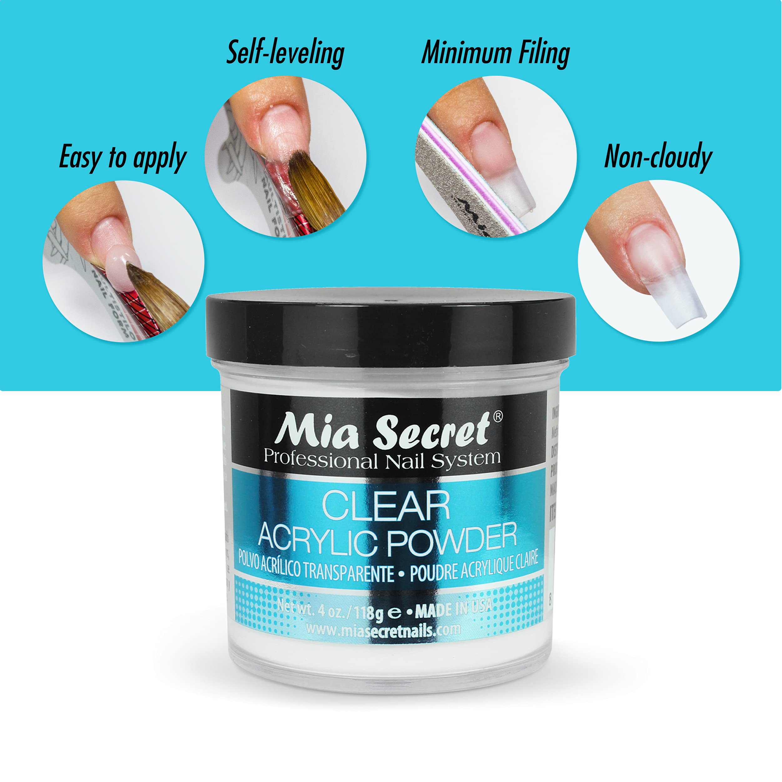 Mia Secret producto en ambiente de salón profesional y uso real
