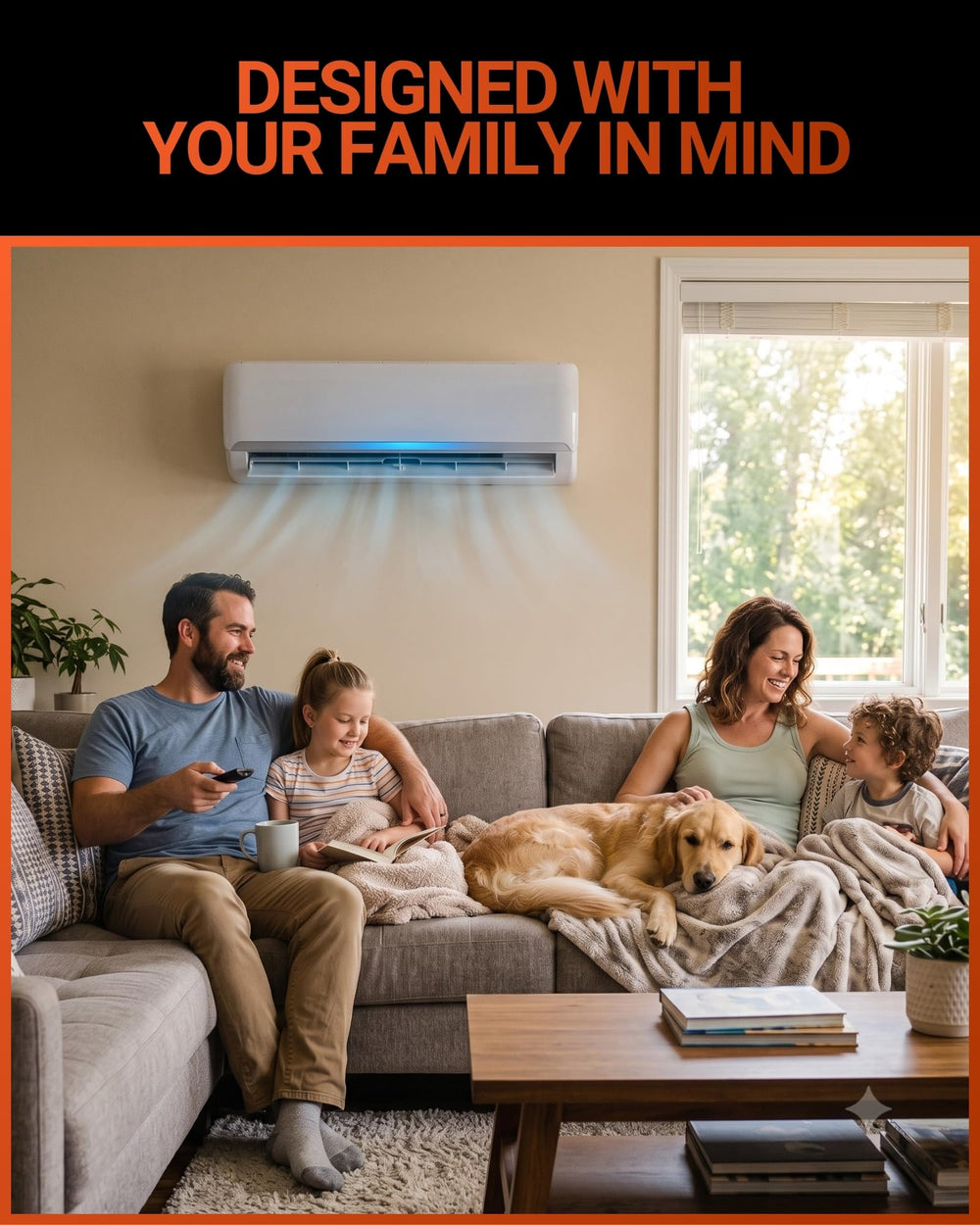 MICRO-AIR EasyStart FLEX 398 en RV funcionando con generador mostrando compatibilidad off-grid