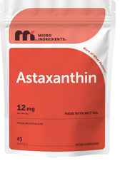 Micro Ingredients vista frontal del envase con 45 softgels y beneficios claros