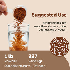 Micro Ingredients canela espolvoreada en café que realza el aroma