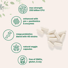 Micro Ingredients cápsula vegetal en mano ilustrando tamaño y facilidad