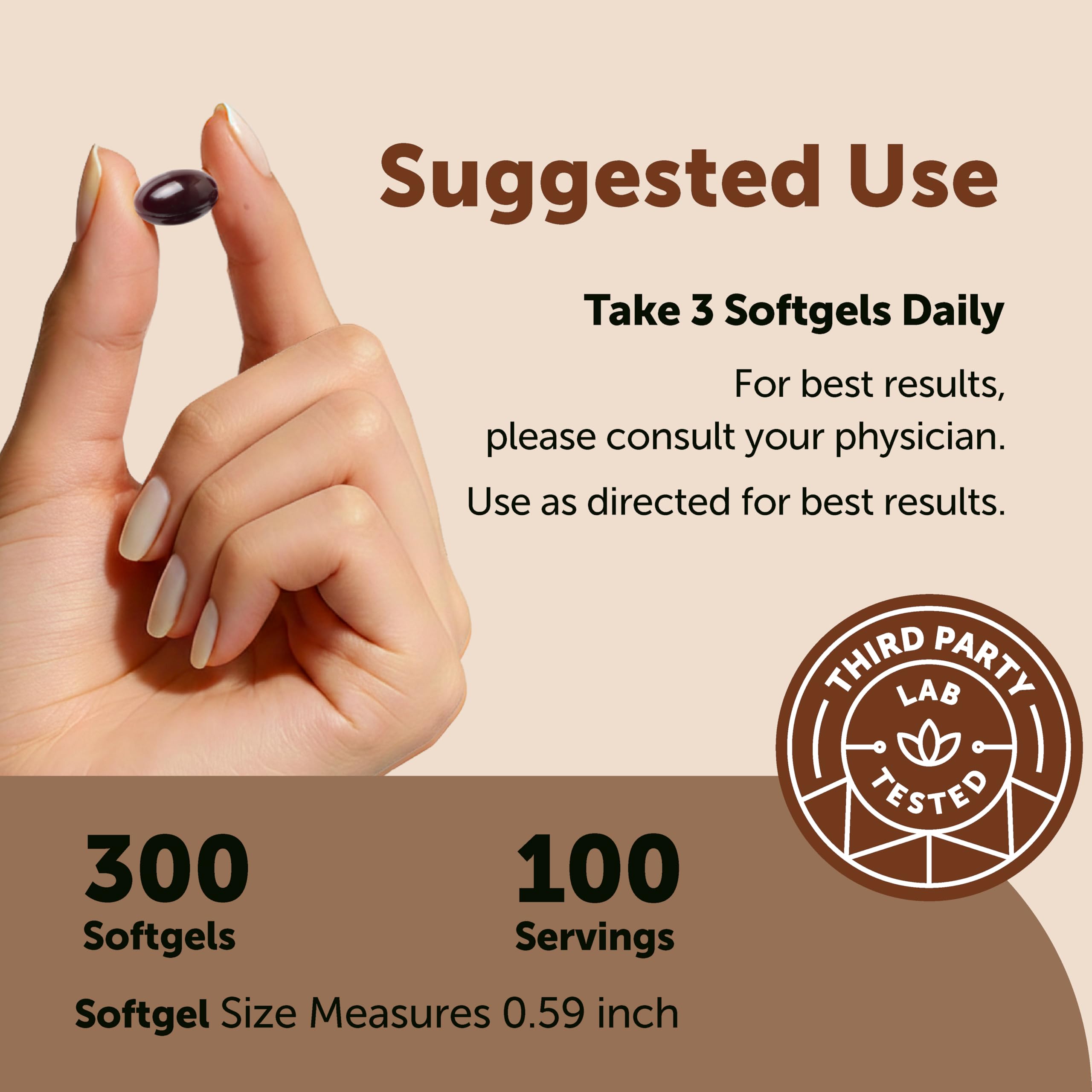 Micro Ingredients cápsula en mano para comparar tamaño y conveniencia de dosificación