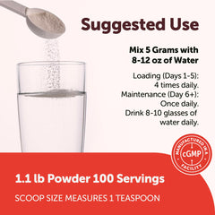 Micro Ingredients polvo disuelto en vaso listo para beber, mezcla homogénea y sin grumos