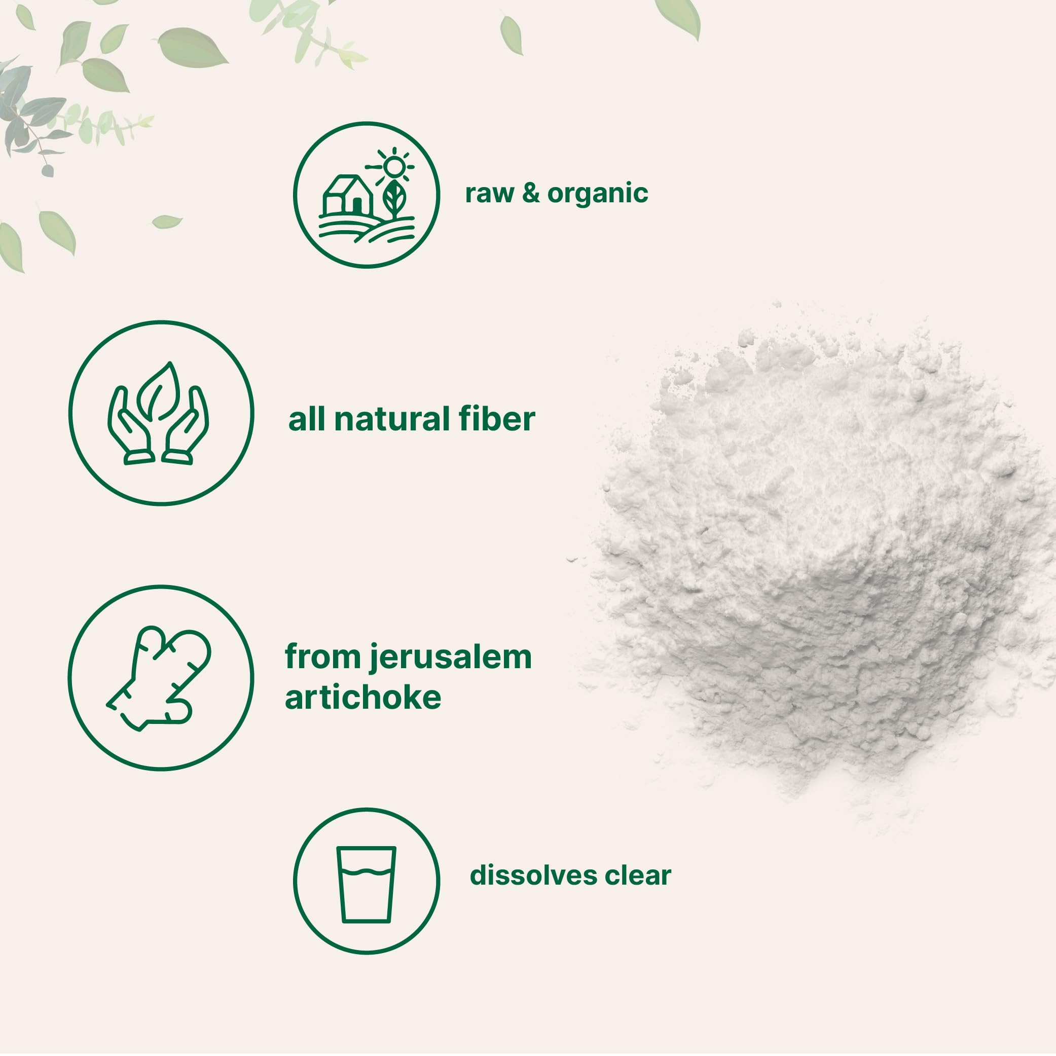 Micro Ingredients inulina disuelta en batido sin alterar sabor ni color