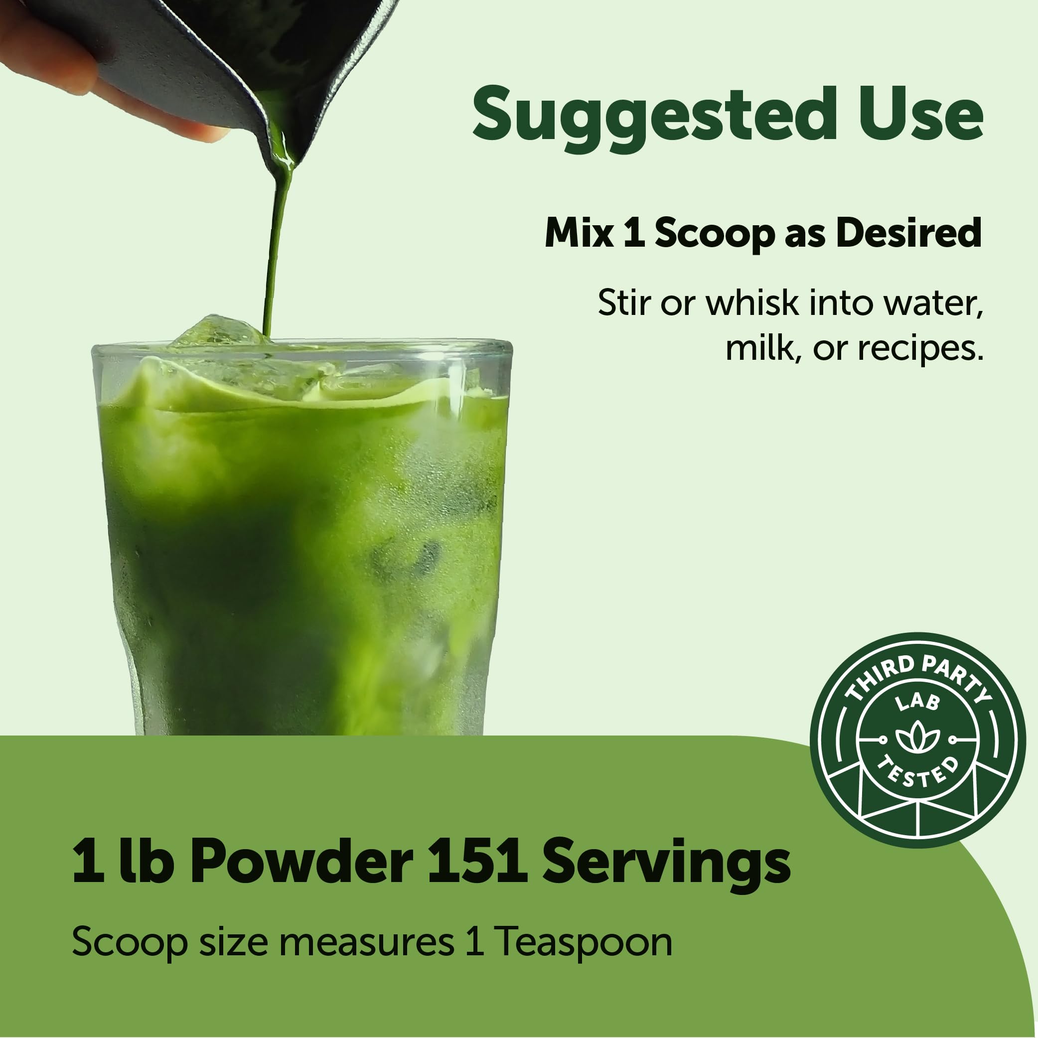Micro Ingredients matcha latte espumoso listo para disfrutar