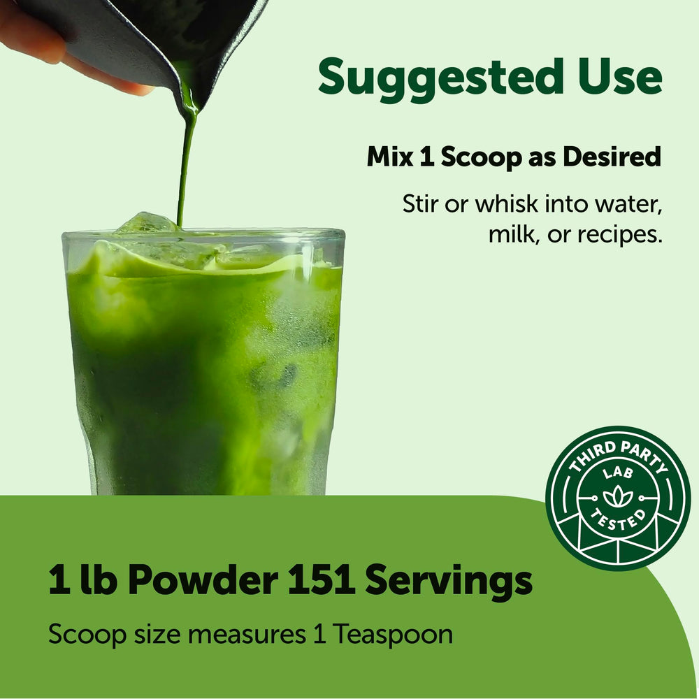 Micro Ingredients matcha latte espumoso listo para disfrutar
