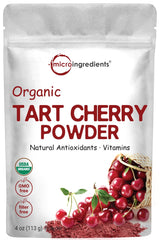 Micro Ingredients frasco frontal mostrando etiqueta orgánica y formato práctico