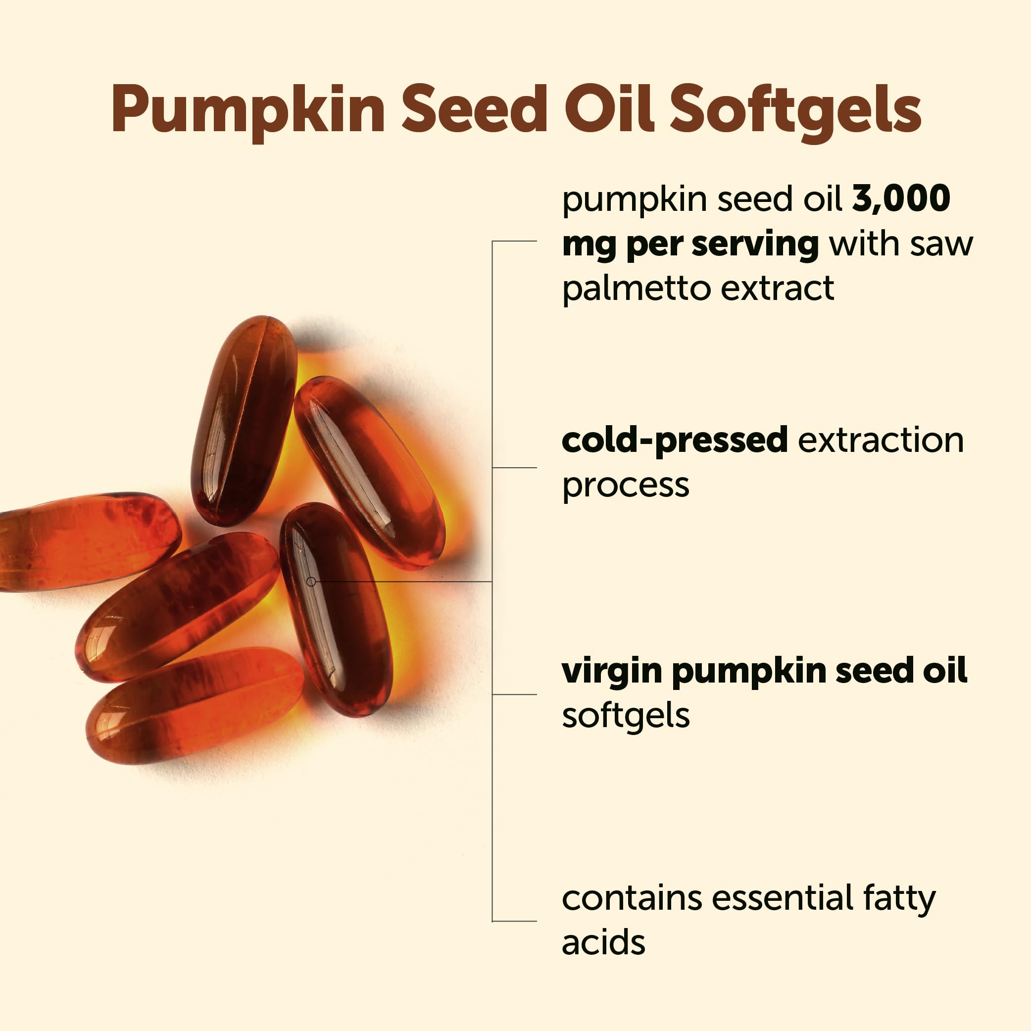 Micro Ingredients primer plano del aceite de semilla de calabaza prensado en frío conservado