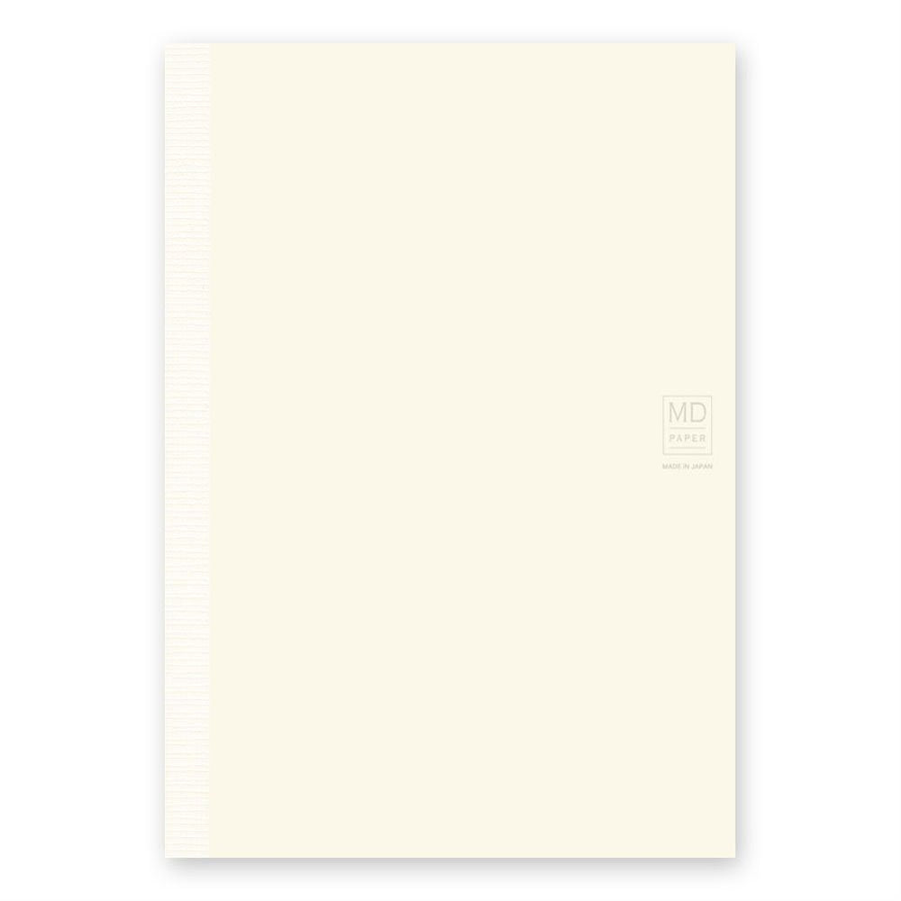 Midori MD primer plano de la textura del papel que evita sangrado y mejora la escritura