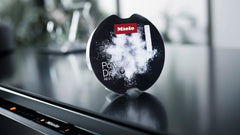 Miele PowerDisk instalado en AutoDos demostrando dispensación automática