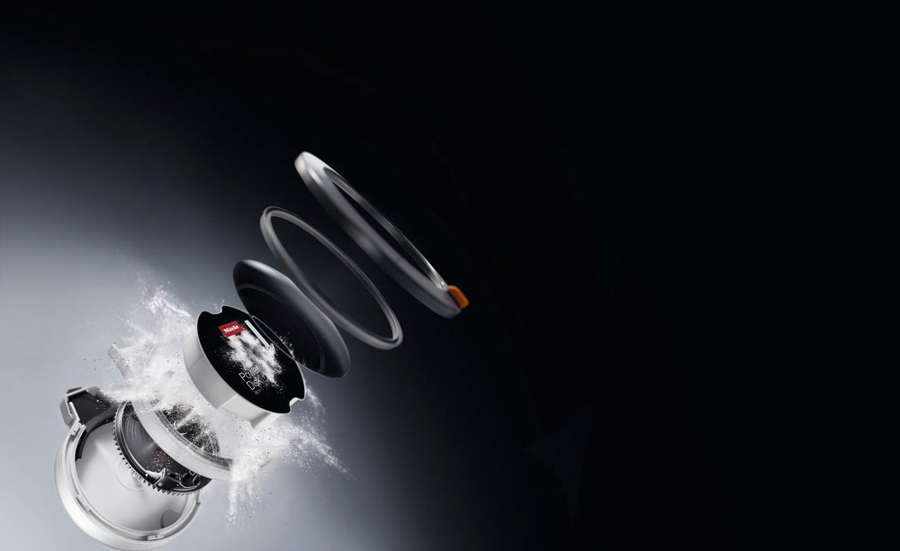 Miele PowerDisk cristalería brillante tras lavado con el disco