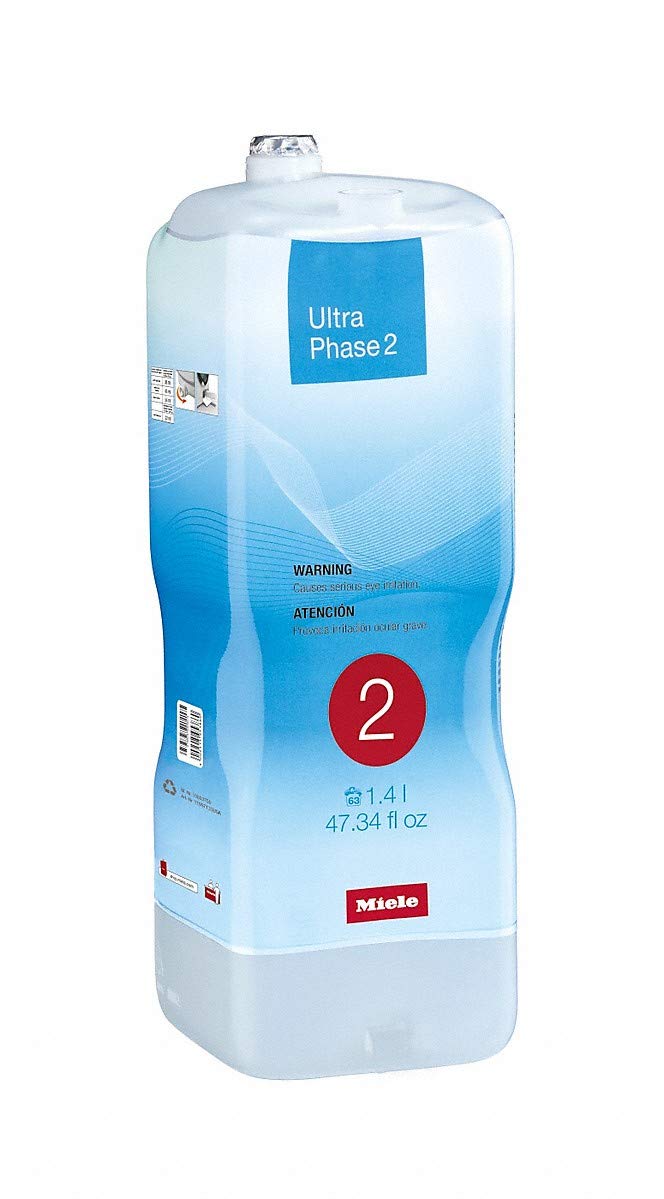 Miele UltraPhase instalado en sistema TwinDos de lavadora Miele, uso automático